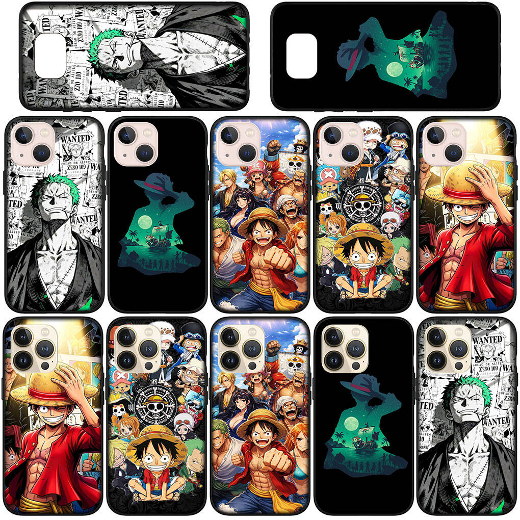 Чехол для iPhone 17 15 16 Plus Xiaomi Poco X7 X6 F8 F7 M8 C85 C75 C71 Redmi Note 14 12 11 13 Pro Max A4 14C 13C 15C One Roronoa Coque Zoro Pieces Luffy