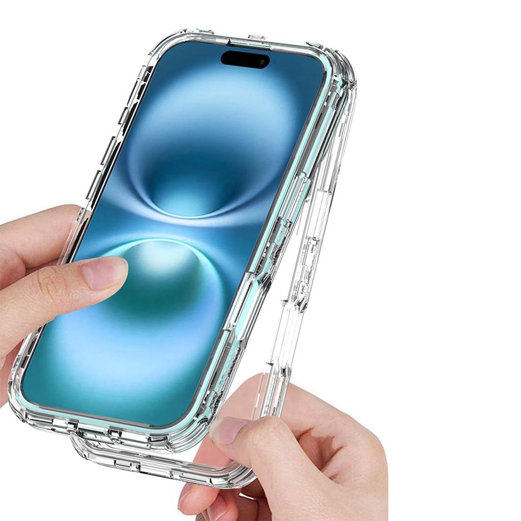 For iPhone 17 Phone Case Acrylic TPU Clear Mobile Cover
