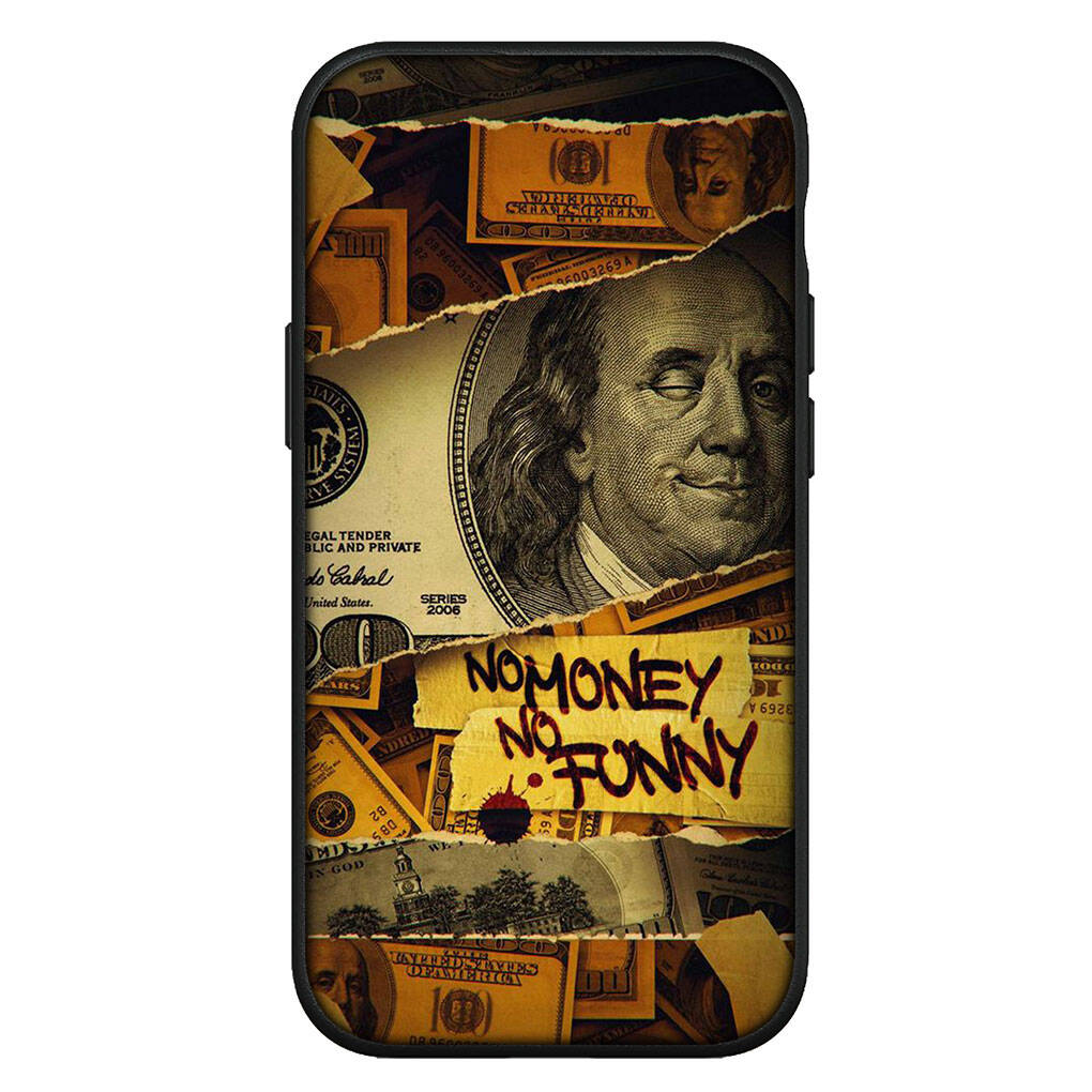 for Motorola Moto Edge 70 60 50 G54 G86 Samsung Galaxy S25 iPhone 17 16 15 Xiaomi Redmi Note 14 13 Pro Max Case Art Money Dollars 100 Wallpaper Cover