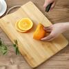3-Piece Cutting Board, Kitchen Cutting Board, Bamboo Cutting Mat for Cooking, Non-Slip Cutting Board with Hanging Hole, Thick Cutting Sheet for Meat,