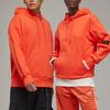 Y-3 Толстовка с капюшоном Ft, однотонная, с длинным рукавом, мужская, оранжевая, IB4807