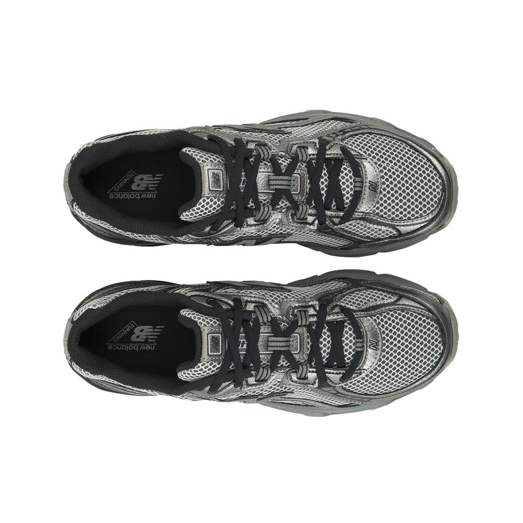 New Balance 740 Металлик Серебристо-Черные Унисекс Кроссовки U740BSM