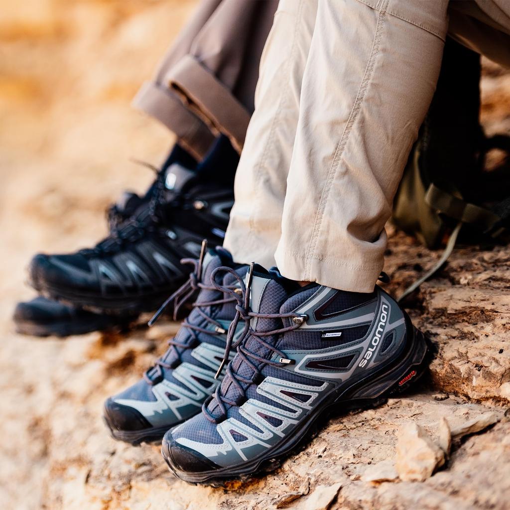 SALOMON Походные ботинки X Ultra Pioneer MID CSWP W L41671200 Tasting см Эбеновое дерево/Штормовая погода/Вино 23.5