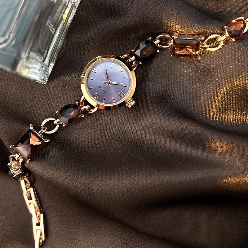 CQ382 Женские часы для отдыха часы с браслетом «глубокое море сердце» инкрустированные бриллиантами кварцевые часы часы класса люкс подарок для женщины