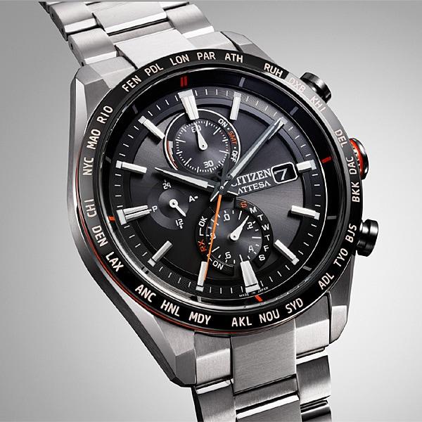 Citizen AT8189-61E ( Watch ATTESA Solar-powered Eco-Drive Radio-controlled Direct Flight ACT Line)