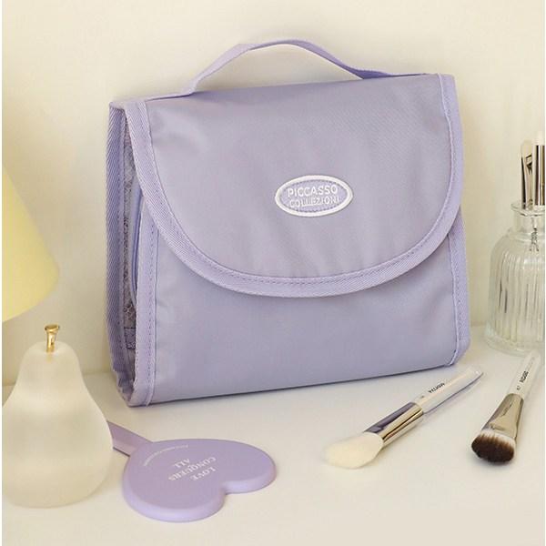 Picasso Collezioni Daily Makeup Pouch, 1 Piece, Purple, the Most Popular Beauty Accessory In Korea