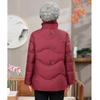 Ronghua Women's Embroidered Stand Collar Duck Down Jacket
