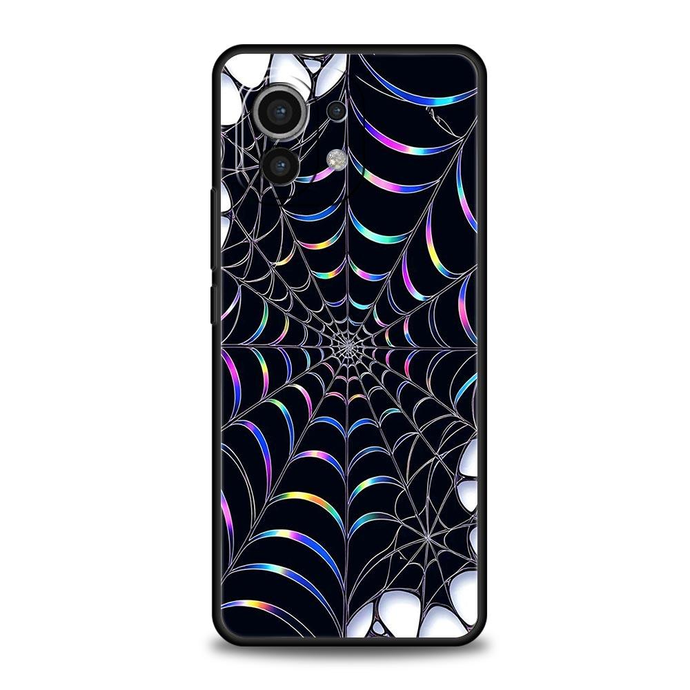 Чехол-накладка с рисунком 'Паутина' для Xiaomi Mi 17 15 14 13 12 11 Ultra 15T 14T 13T 12T 11T Pro Lite 5G Мягкий ТПУ корпус Fundas Capa Сумка