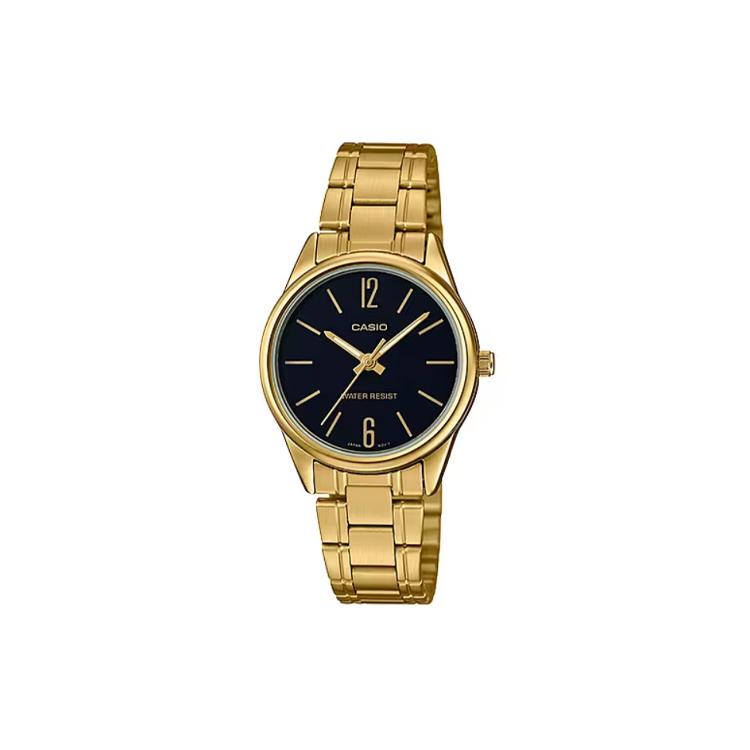 Casio Мужские часы Стандартной серии Черные часы LTP-V005G-1B LTP-V005G-1B
