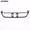 For Toyota Rav4 Rav 4 -2024 2025 Carbon Fiber Center Console Air Condition AC Vent Outlet Cover Trim Accessories Car Styling