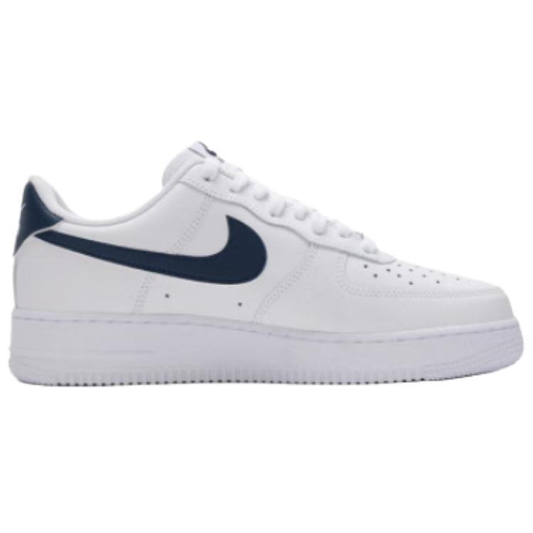Nike Кроссовки мужские Air Force 1 07 Белый Темно-синий FJ4146-119