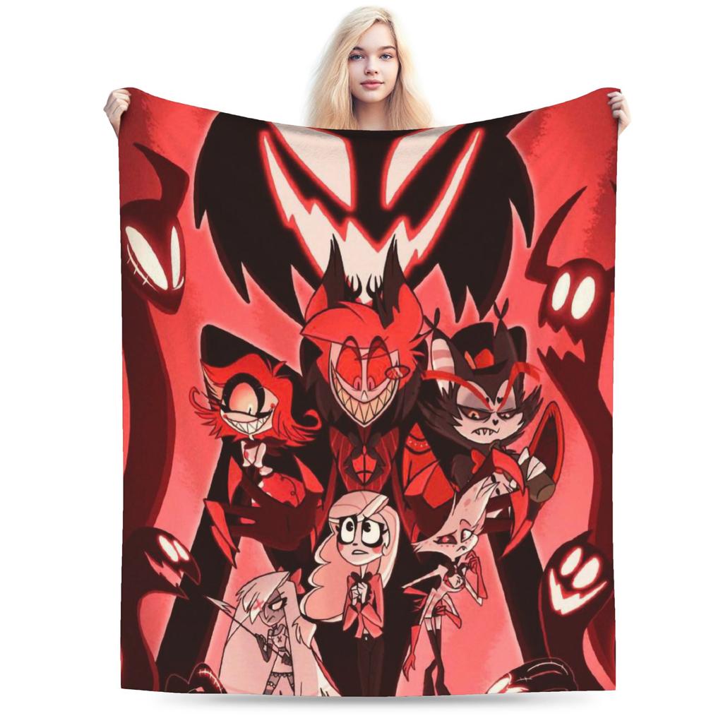 Hazbined Cool Hoteled Blankets Flannel Summer Multifunction Super Warm Throw Blankets for Sofa Office Bedspread