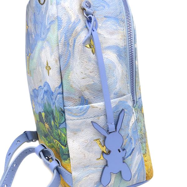 LOUIS VUITTON M43374 Van Gogh Palm SpringsBackpack · Daypack PVC Array