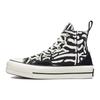 Кеды Chuck Taylor All Star Lift Платформа Высокие Черный/Белый Самец Женские A03713C