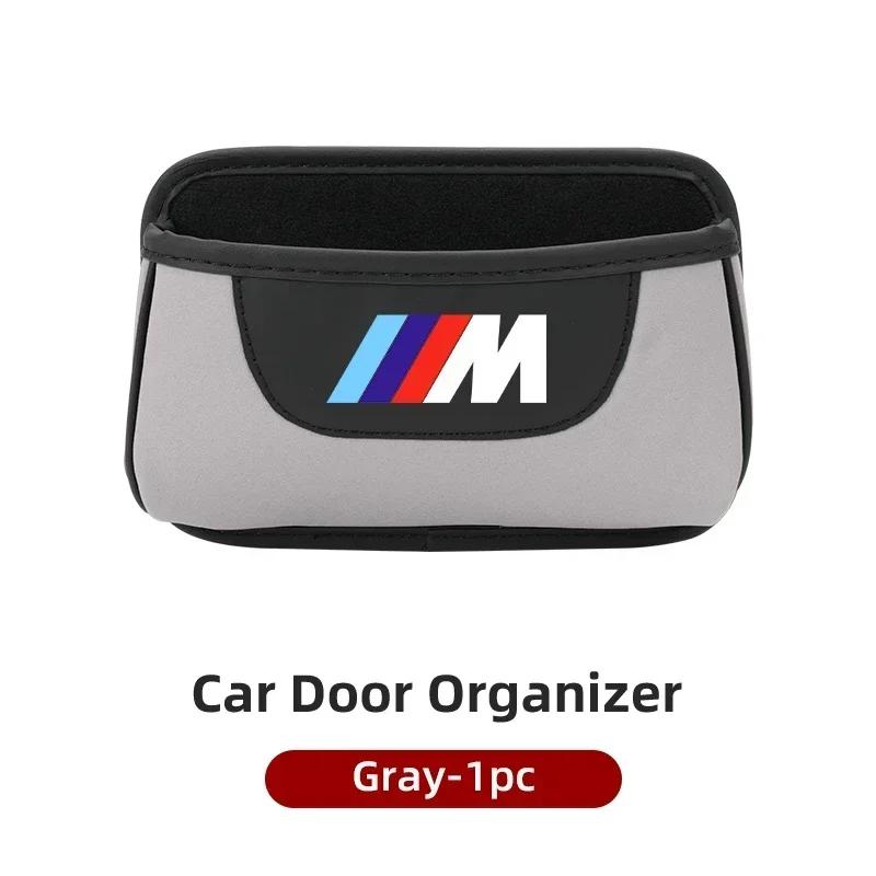 -Car Door Storage Box Pocket Key Phone Holder Seat Back Organizer For BMW 3 5 Series X1 X3 X5 F10 G30 G60 F30 G20 G32 G01 G02 G0