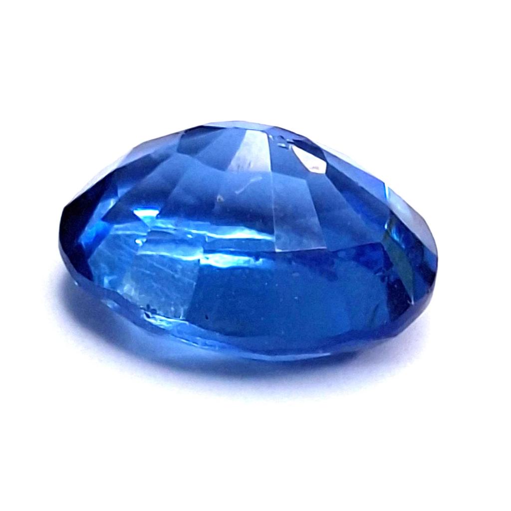 10-12 Ct Natural Blue Sapphire Oval Cut Excellent Certified Loose Gemstone