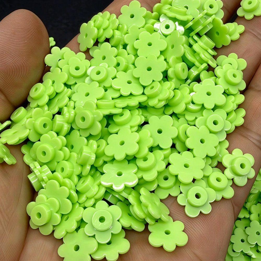 100g Crunchy 6 Petal Flower Particles Slime Fillers Stuffing Building Blocks Craft Accessories