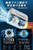 Belt Fan with 10000mAh High Capacity New Model with Cooling Up to 120 Airflow 17000rpm Speed Powerful LED Display Portable Fan with Strap Stand for