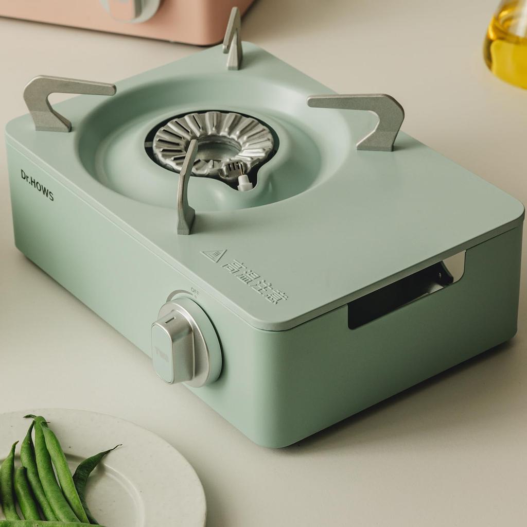 TWINKLE MINI STOVE Twinkle Mini Stove Мини-кейс для хранения в комплекте Настольная плита Мини-печь Стильная пастельная цветовая гамма Товары для предотвращения стихийных бедствий Кассета