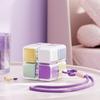 Коробка для таблеток Magic Cube со шнурком Портативная коробка для таблеток Коробка для упаковки лекарств Подходит для кармана Путешествия Коробка для хранения витаминов