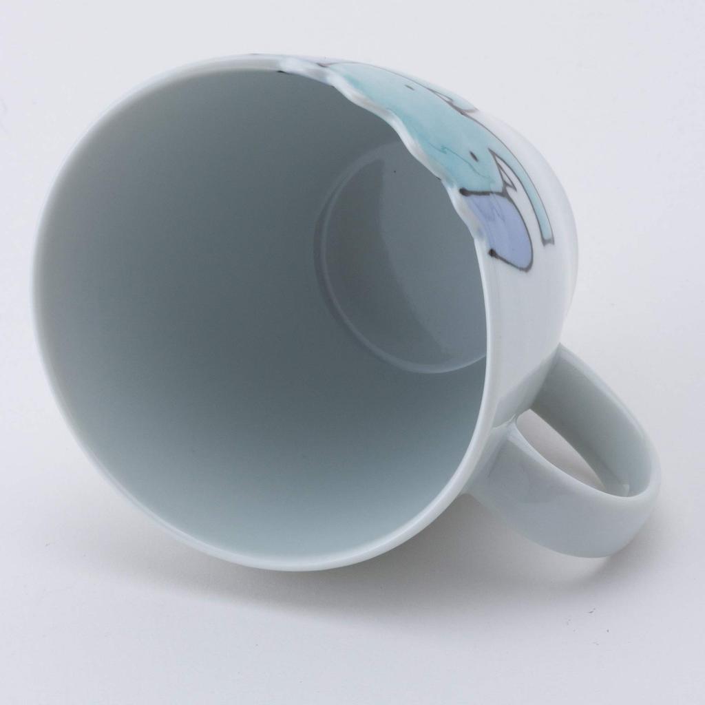 Мини-кружка Nishikai Pottery Hasami Ware с рисунком слона 42181