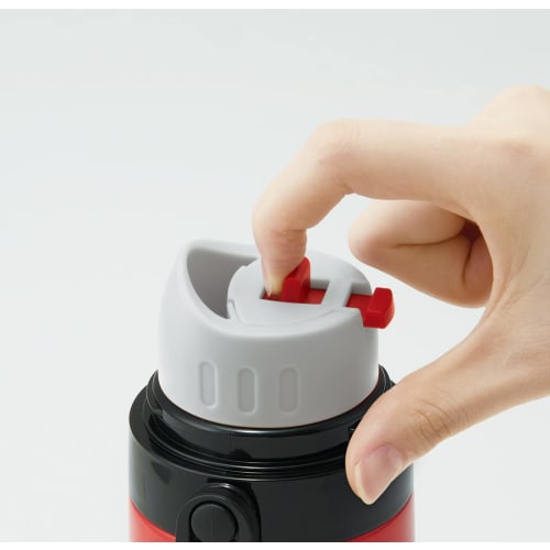 Skater 2WAY Stainless Steel Bottle 600ml with Cup Water Bottle Disney Cars STGC6-A