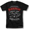 Футболка с принтом 'Доказательство смерти' (Death Proof) Классический ретро-винтажный дизайн
