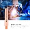 10pcs 45mm Welding Torch Tips Copper Conductive Nozzle  Industrial Welding