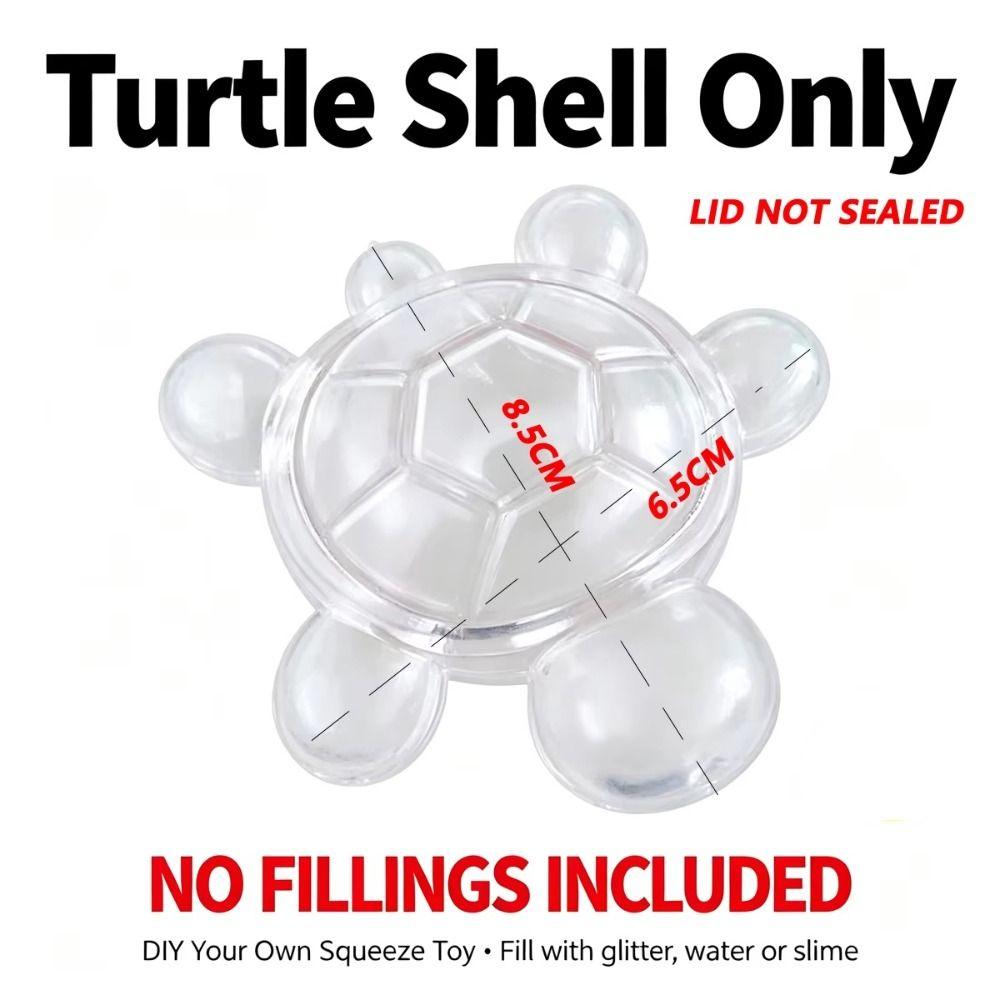 Turtle DIY Pressure Ball Kit Transparent Handmade Ball Skin DIY Empty Ball Skin Children Gift