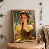 Disney Belle Раскраска по номерам масляными красками набор для рисования ручная работа DIY декор для дома подарки настенное искусство поделка для взрослых расслабление творческое хобби искусство