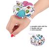 1 Pcs Creative Pumpkin Fabric Sewing Needles Pin Cushion with Elastic Wrist Belt