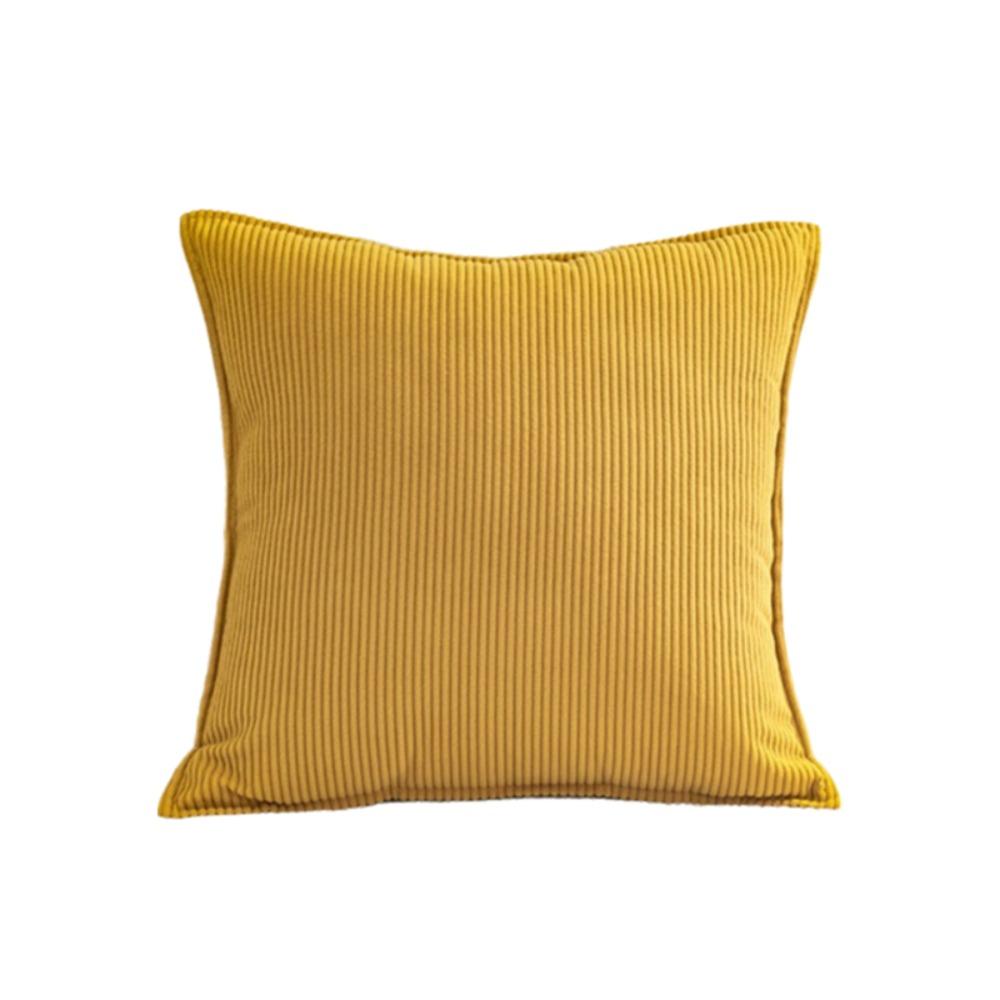 Square Corduroy Striped Throw Pillow Cover Japanese style Cushion Cover Sofa Pillowcase Couch