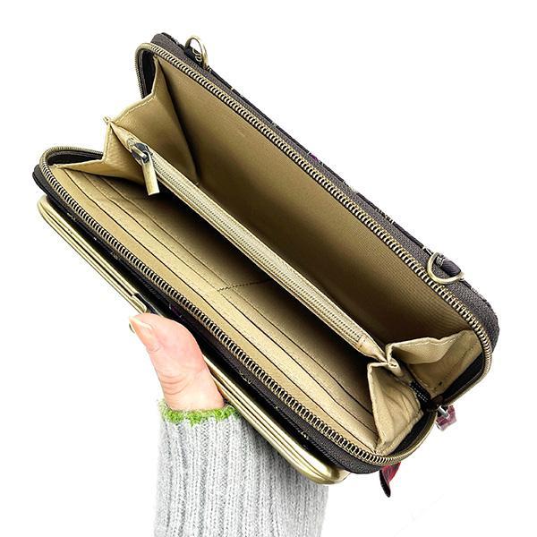 Moomin Jacquard Wallet Shoulder Bag Doodle Little My