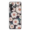 3D Тисненый Чехол Для Realme Narzo N61 Note 60 50 Realme GT 6 6T Neo6 SE C61 C63 Чехол Для Телефона Цветы Черный Силикон Мягкая Задняя Крышка