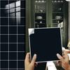 10 шт./набор Однотонный Бриллиантовый Черный Наклейка на Плитку Кухонный Фартук Маслостойкий Шкаф Самоклеящийся Водонепроницаемый Художественный Декор для Стен
