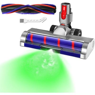 Светодиодная насадка Lemige Green Light для сменных деталей пылесоса Dyson V7 V8 V10 V11 V15, светодиодные насадки с быстрым креплением