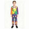 Halloween Children's Clown Costume Stage Costume Children's Masquerade Printed Clown