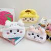 Cute Cartoon Chiikawa Plush Storage Bag Fit Kawaii Large Capacity Beauty Toiletry Makeup Pencil Casegirl Heart Birthday Gift