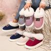 Women's Winter Slippers with Plush Faux Fur Lining - Non-Slip EVA Sole Indoor/Outdoor House Shoes, Warm Cozy Slip-Ons for Cold Floors, Indoor Footwear