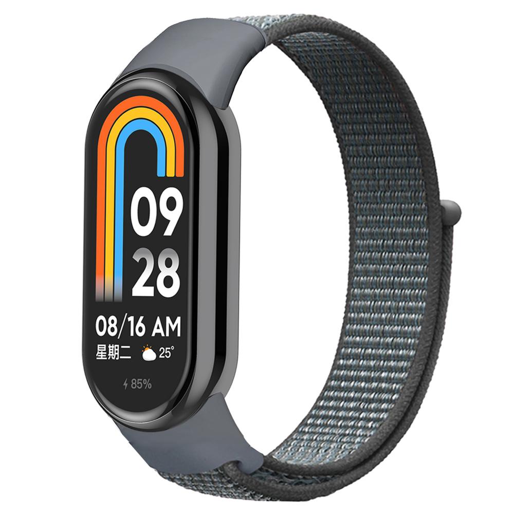 Нейлоновый ремешок для Xiaomi Mi Band 10/9/8 Браслет NFC Дышащий браслет Наручный ремешок Correa Спортивный ремешок для Mi band 8/9/10 Ремешок