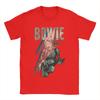 Lightning Bolt David Bowie T Shirt Summer Cotton TShirts For Unisexs Harajuku Custom Logo Tshirt Short Sleeve Awesome Top Tees