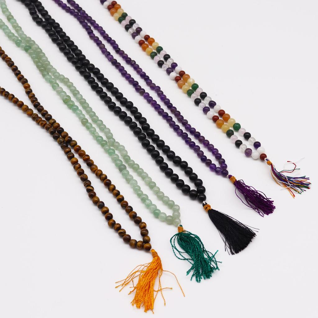 Amethyst Japa Mala – 108 Beads
