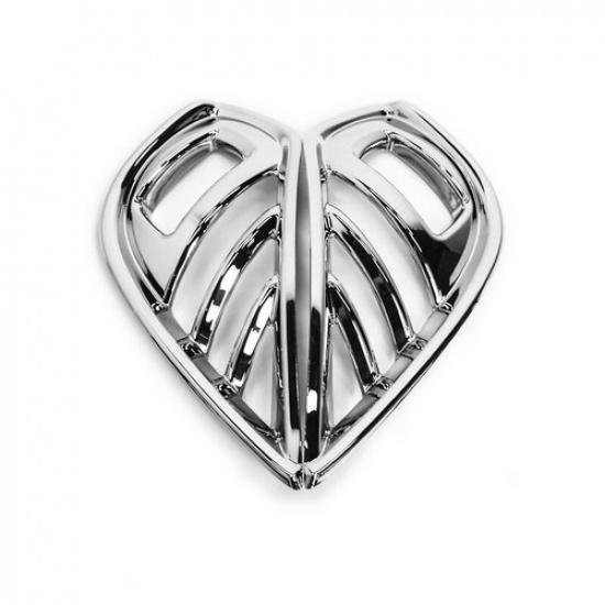 Chrome Style Front Fog Light Lamp Frame Trim 2pc For Toyota Highlander 2020-2023