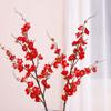 Elegant Artificial Plum Blossom Branch Plastic Fake Flower Wedding Hotel Decor