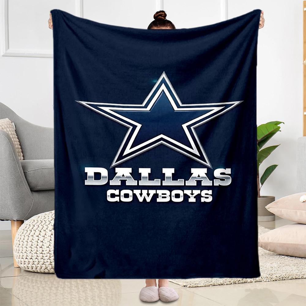 Dallas Blanket Soft & Cozy Suitable for Office Chair Seaside Four Seasons Universal Warmthful Decor Unique Gift for Family and Friends Camping