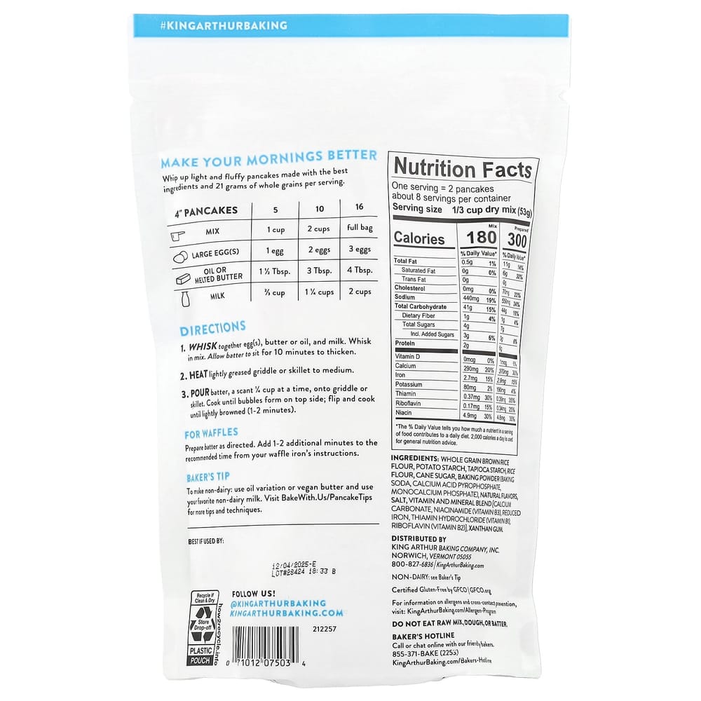 iHerb Gluten-Free Pancake Mix 425g (15oz)