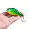 6pcs Artificial Wobbler Shallow Diving Crankbait - Catch More Bass & Pike with Hard Bait Fishing Lure!