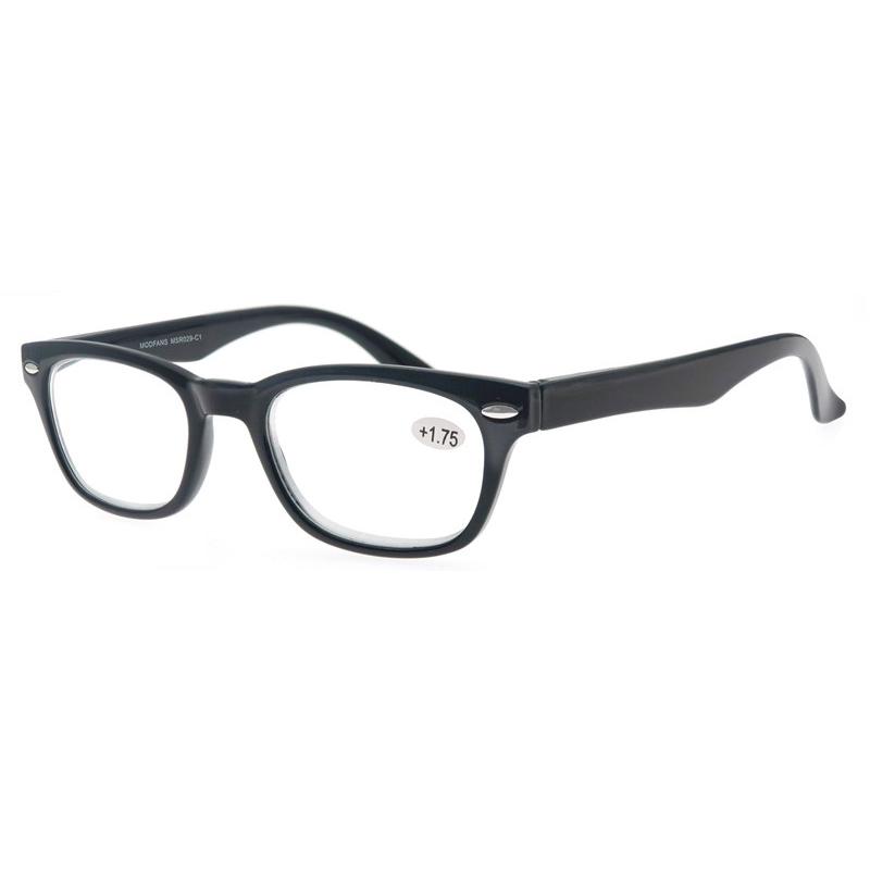 Reading Glasses For Men Sun Readers Comfort Spring Hinge Square Frame Readers For Women Tortoise Black +1.0+1.5+2.0+2.5+3.0+1.75