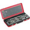 TRUSCO Socket Wrench Set, 12.7mm Drive, 25S, TSW4-25S