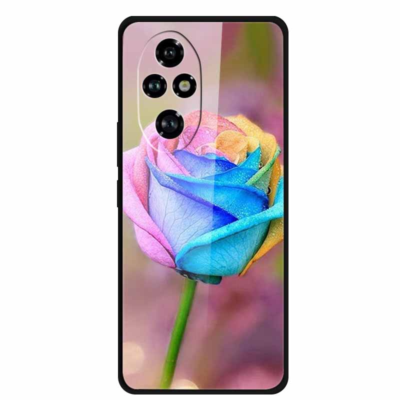 Tempered Glass Case For Honor 200 Pro Case Hard Phone Back Cover Soft Bumper For Honor 200 Pro Case Honor200 Pro 200Pro Bag Capa